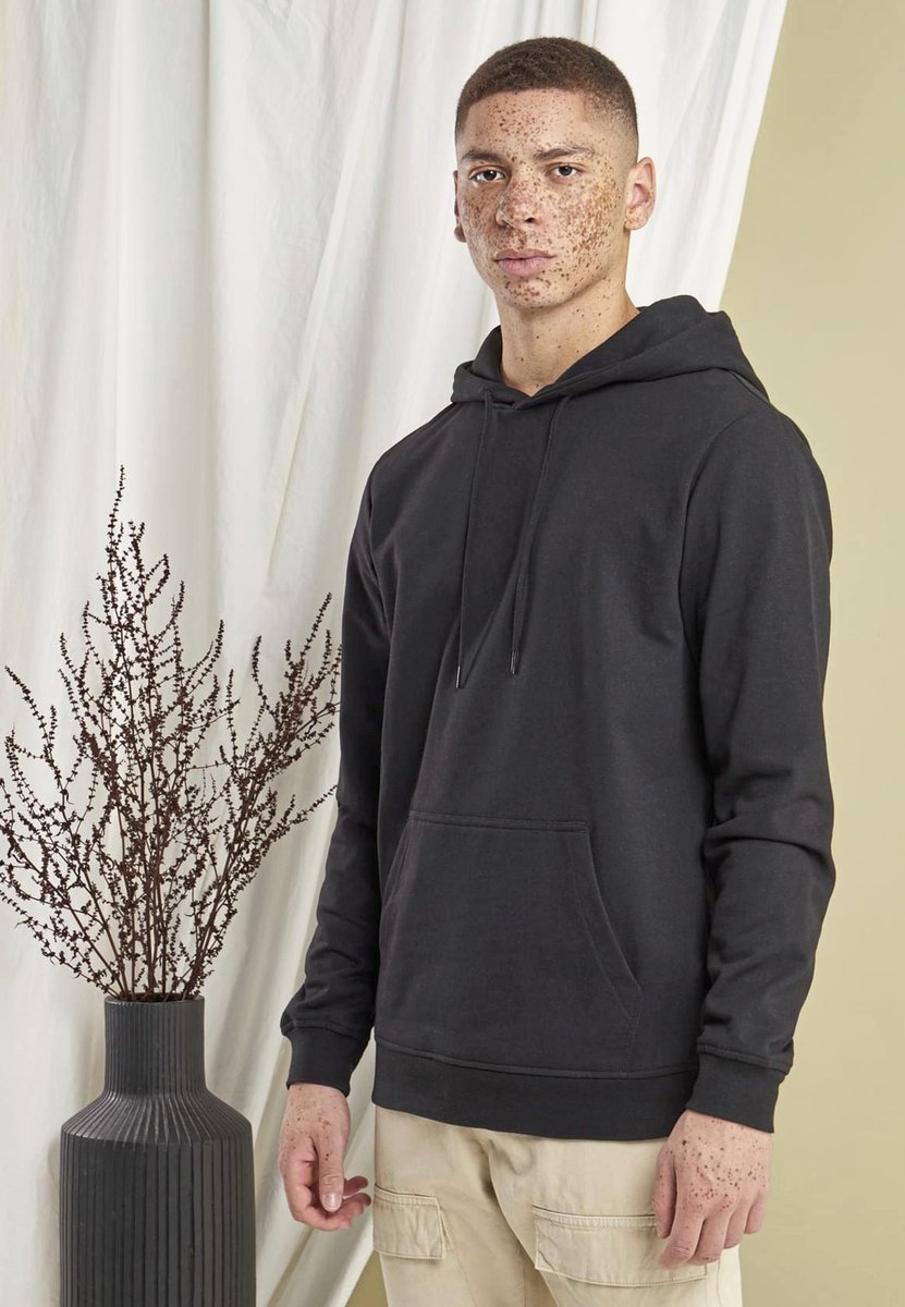 Build Your Brand Basic Basic Hoody mit Kängurutasche 270g/m², Burgundy S, BYBB001