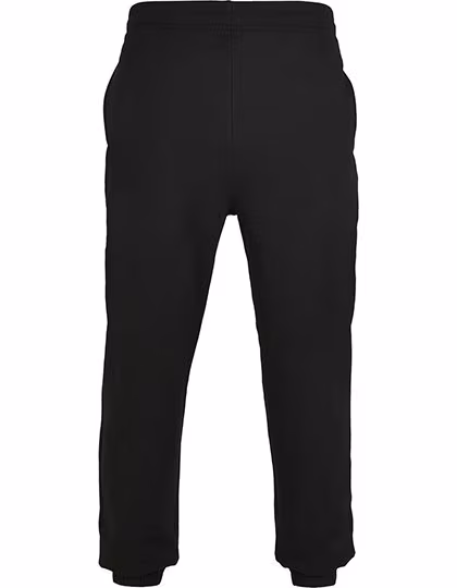 Build Your Brand Basic Basic Sweatpants mit Kordelzug und Taschen, Olive M, BYBB002