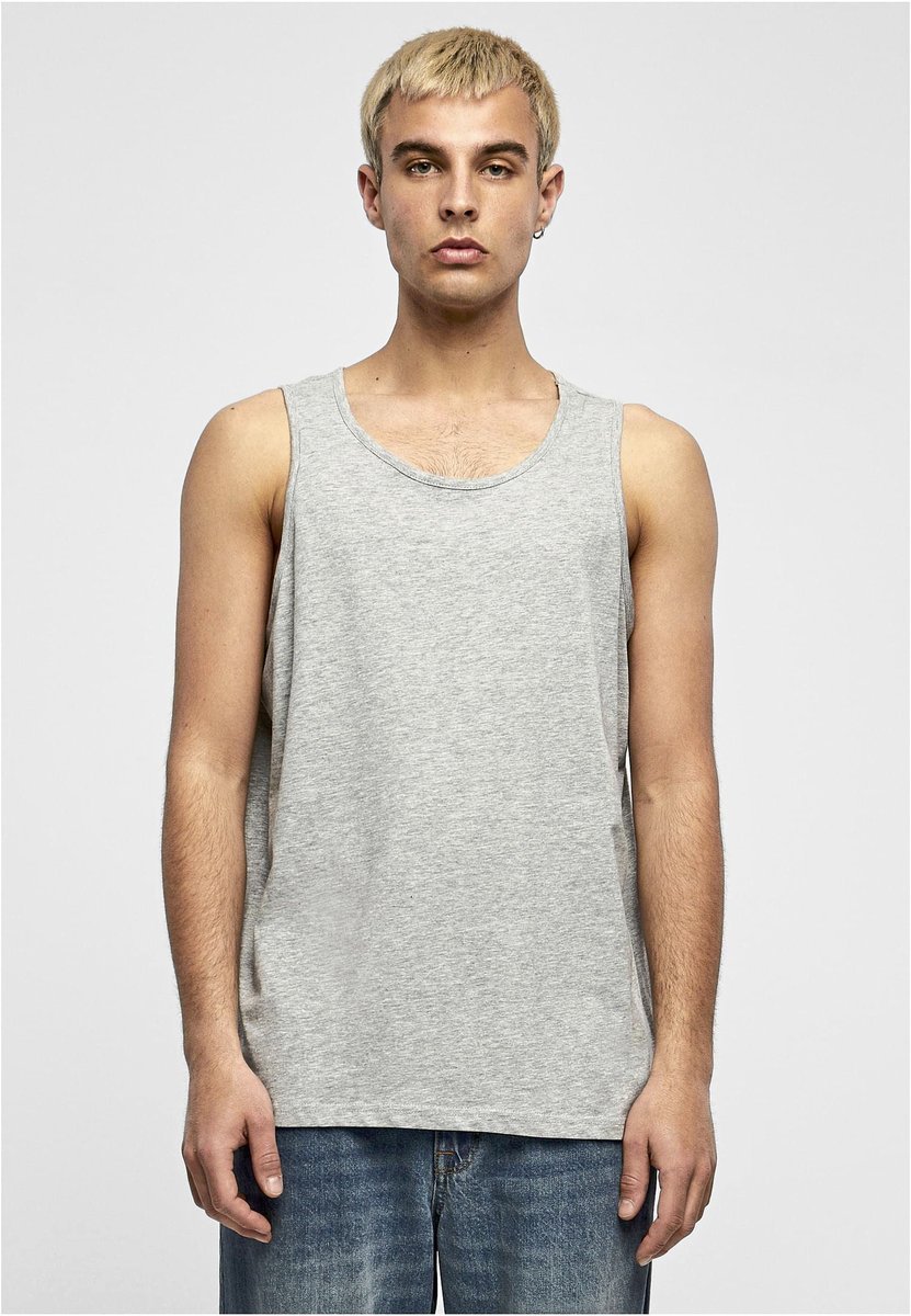 Build Your Brand Basic Basic Tank Top aus 100% Baumwolle, Black L, BYBB011