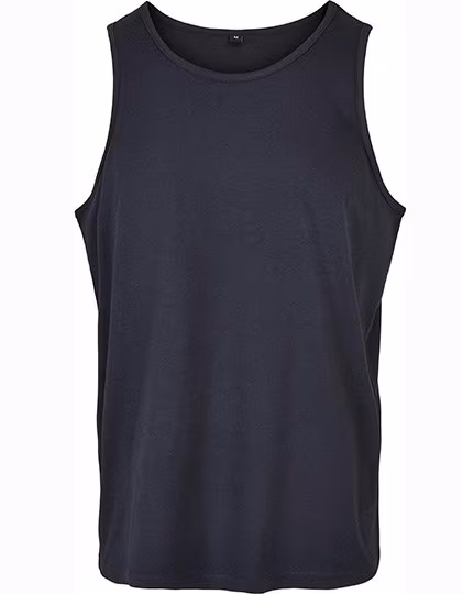 Build Your Brand Basic Débardeur basique en 100% Coton, Navy L, BYBB011