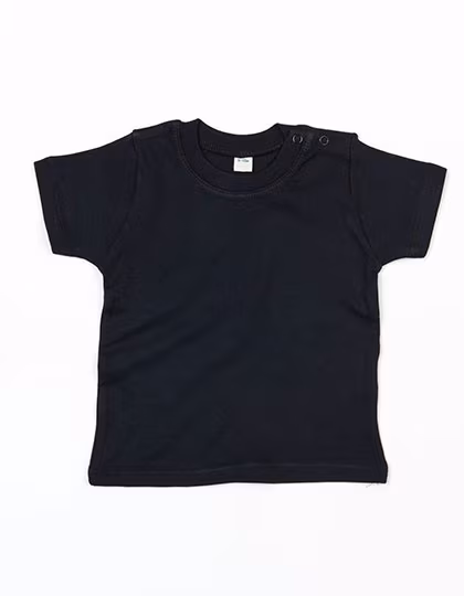 Babybugz Baby T-Shirt made of Organic Cotton, Black 0-3 Monate, BZ02