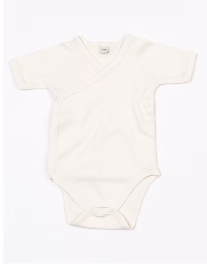 Babybugz Body kimono bébé en Coton Bio, Organic Natural 3-6 Monate, BZ05T