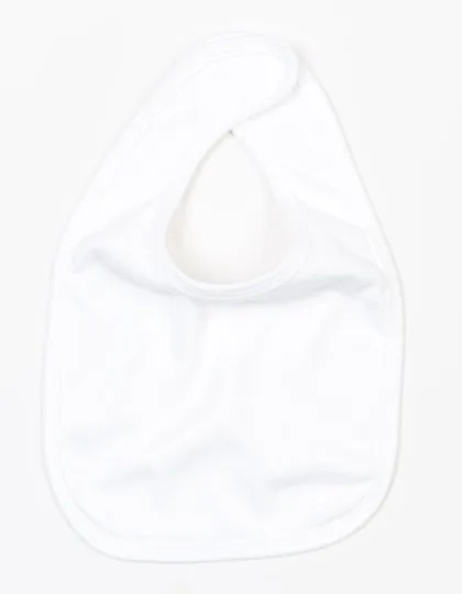 Babybugz Nachhaltiges Baby-Lätzchen aus Bio-Baumwolle, White One Size, BZ12