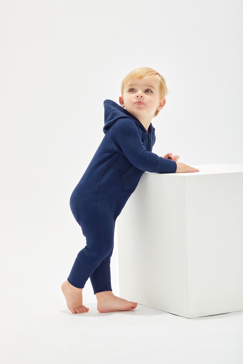 Babybugz Baby All-in-One Overall aus Bio-Baumwolle, Bubble Gum Pink 2-3 Jahre, BZ25