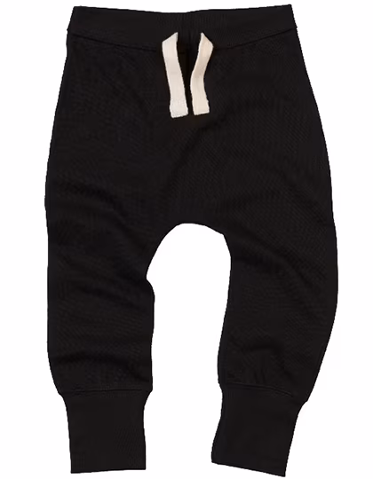 Babybugz Pantaloni felpa per Bambini in Cotone Biologico con polsino, Bubble Gum Pink 18-24 Monate, BZ33