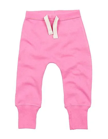 Babybugz Bio-Baumwoll Baby Sweatpants mit Bündchen, Bubble Gum Pink 18-24 Monate, BZ33