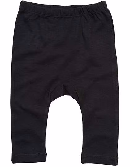 Babybugz Bio-Baumwoll Baby Leggings mit Zwickel, Black 2-3 Jahre, BZ49