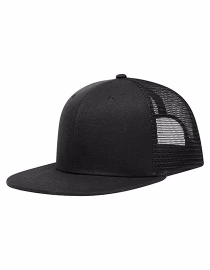 L-merch Trucker Cap High Profile Polyacryl Mesh, Olive Green One Size, C2144