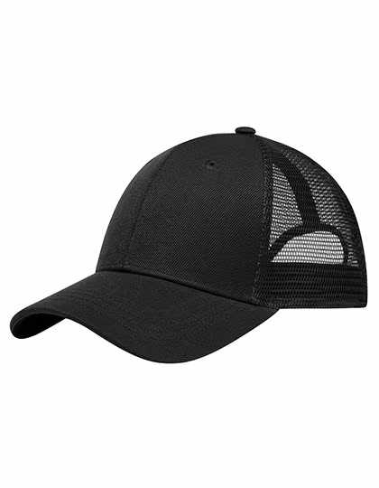 L-merch Trucker Cap Medium Profile aus Polyacryl, Black One Size, C2146