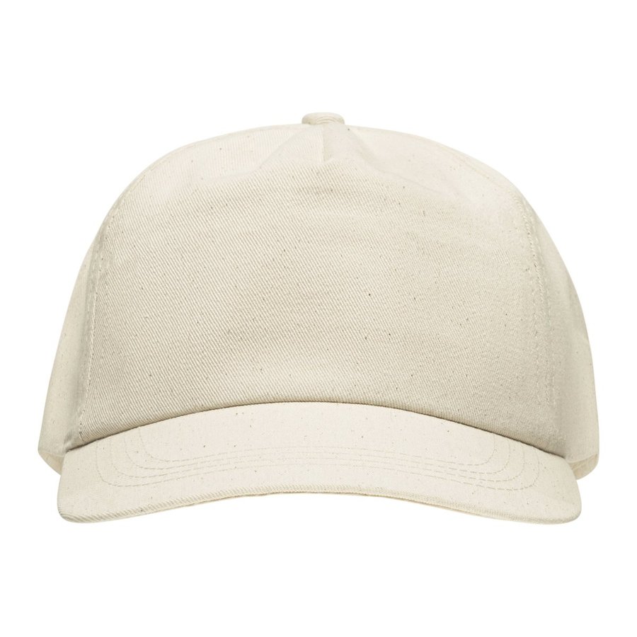 L-merch Baumwoll-Cap C500 mit Frontverstärkung, Black One Size, C500