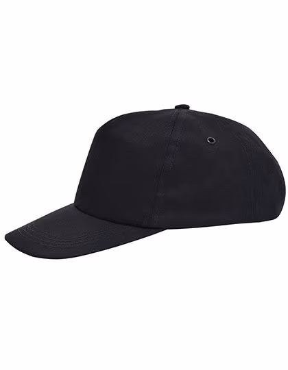 L-merch Baumwoll-Cap C500 mit Frontverstärkung, Black One Size, C500