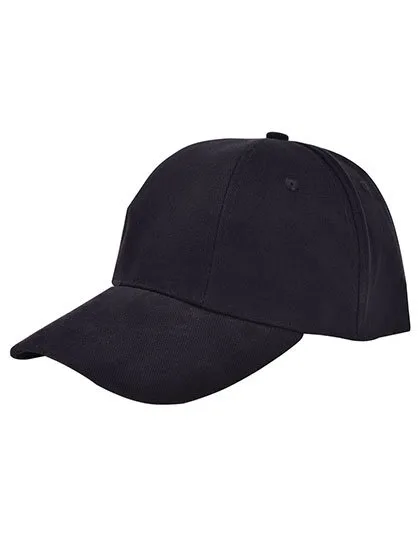 L-merch Baumwoll-Cap Low Profile ohne Mittelnaht, Black One Size, C560