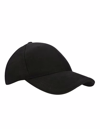 L-merch Canvas Structure Cap with Sandwich Peak, Red/Red One Size, C683