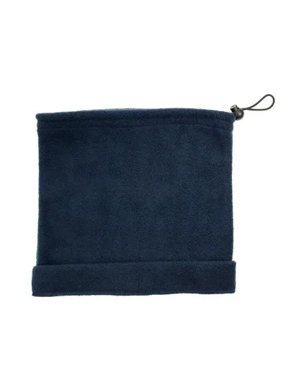 L-merch Tour de cou ski en polaire avec élastique, Navy One Size, C739