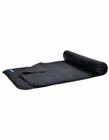 L-merch Fleece Scarf with Anti-Pilling Properties, Black 150 x 30 cm, C750