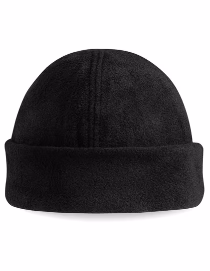 Beechfield Suprafleece® Skimütze mit Umschlag, Black One Size, CB243