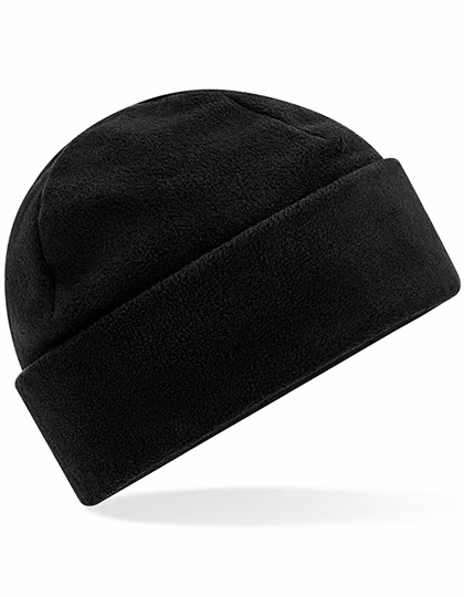 Beechfield Recycelte Fleece Beanie mit Umschlag, Mustard One Size, CB243R