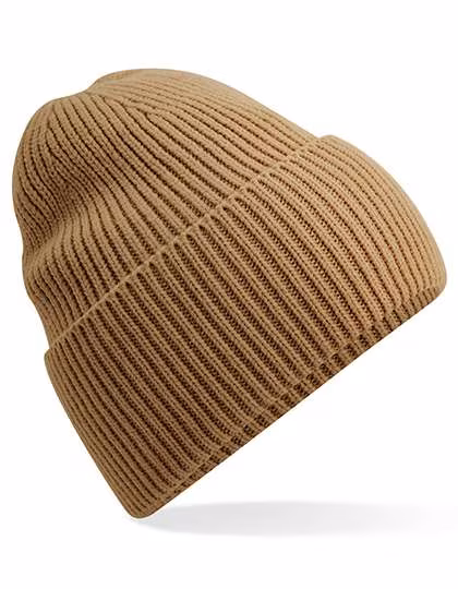 Beechfield Oversized Beanie aus recyceltem Polyester, Light Grey One Size, CB384R