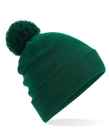 Beechfield Thermal Snowstar® Beanie with Fleece Lining, Bottle Green One Size, CB439