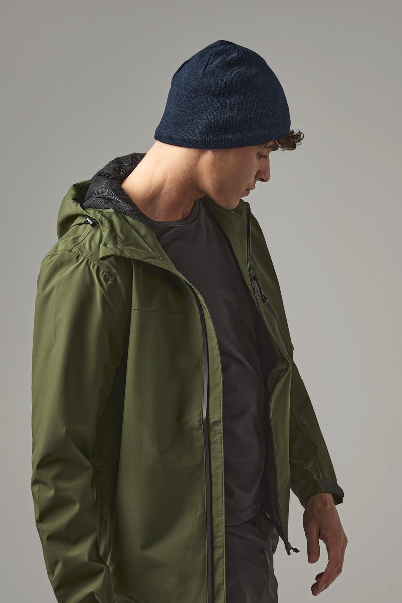 Beechfield Aktive Performance Mütze mit Fleece-Stirnband, Black One Size, CB444