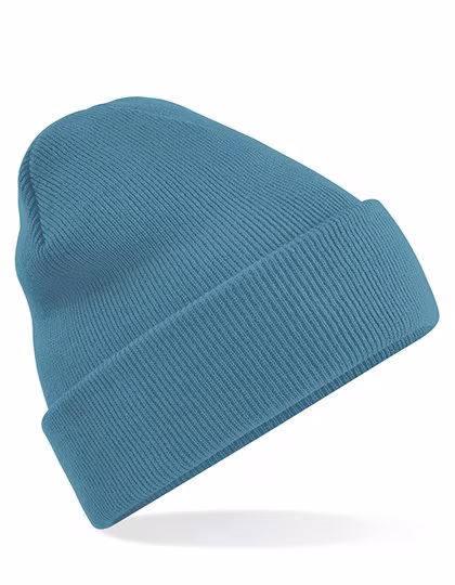 Beechfield Double-Layered Acrylic Beanie with Cuff, Airforce Blue One Size, CB45