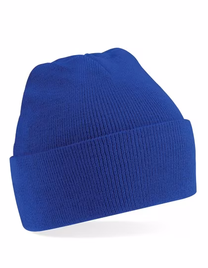 Beechfield Junior Beanie with Cuff, 100% Acrylic, Bright Royal One Size, CB45b