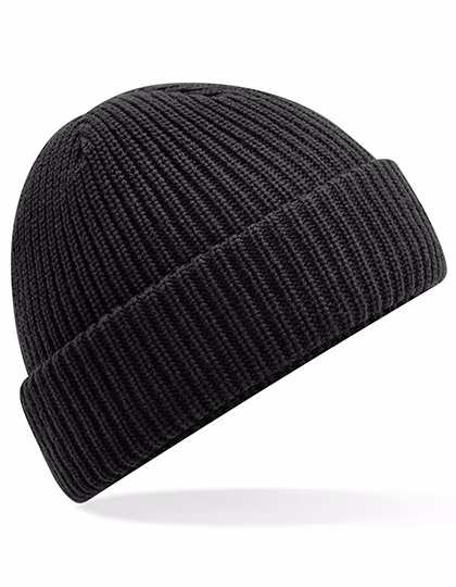 Beechfield Wasserabweisende Thermo-Beanie mit Umschlag, Olive Green One Size, CB505