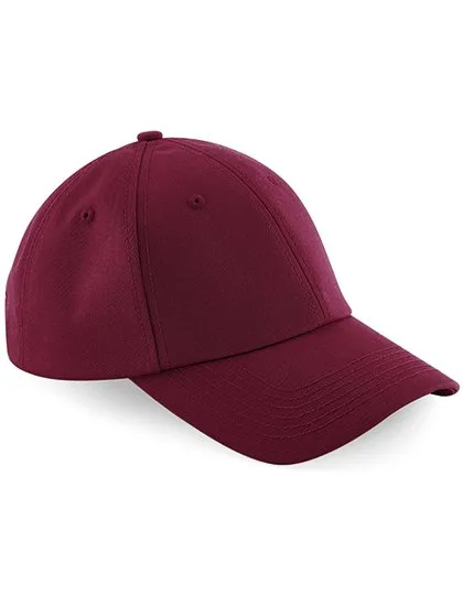 Beechfield Authentische Baseball Cap aus Baumwolltwill, Burgundy One Size, CB59