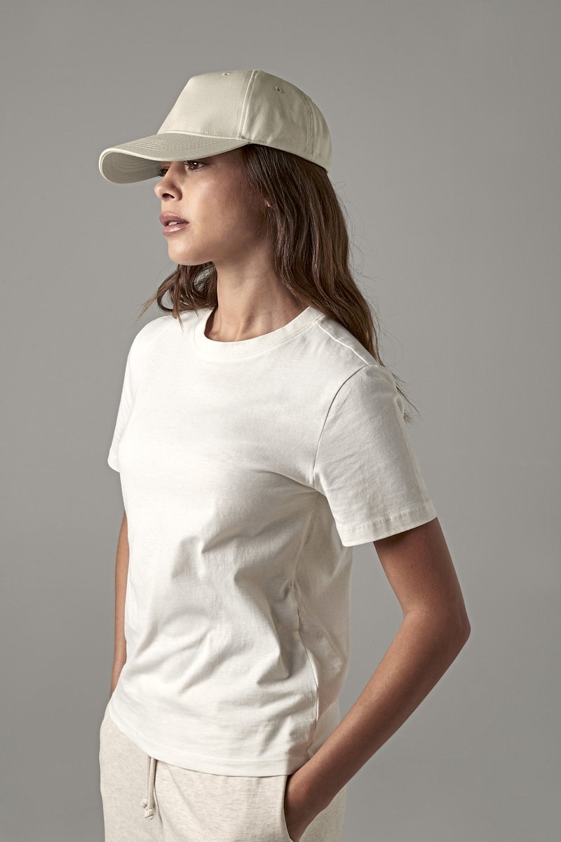 Beechfield Bio-Baumwolle 5 Panel Cap mit Stegschnalle, Black One Size, CB62N