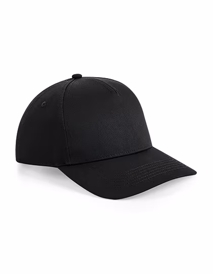 Beechfield Urbanwear 5 Panel Snapback Cap, Black One Size, CB649