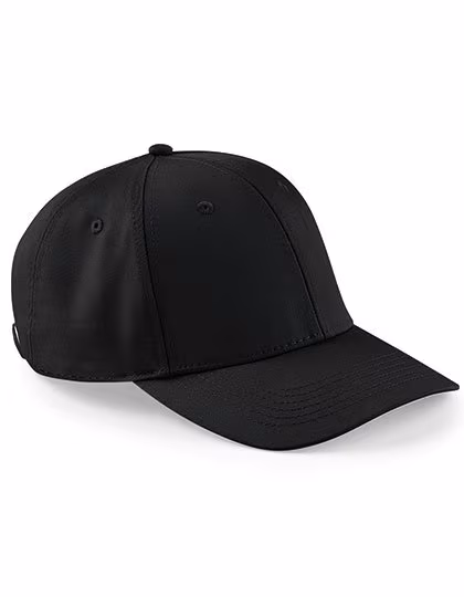 Beechfield Urbanwear 6-Panel Cap with Ventilation, Black One Size, CB651