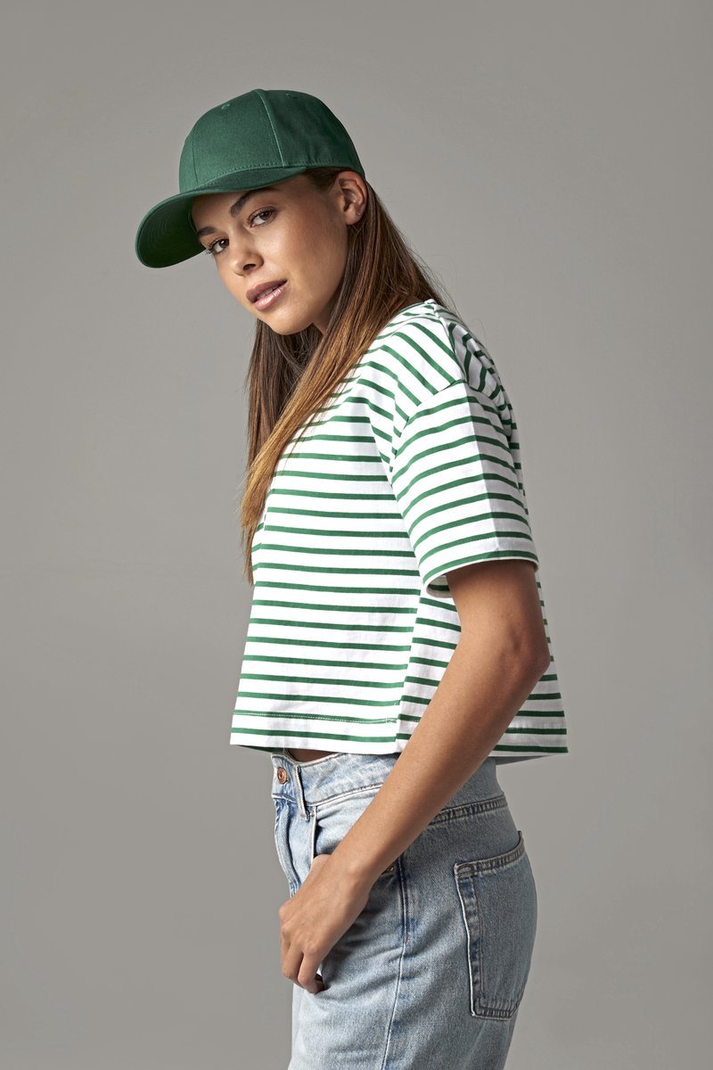 Beechfield EarthAware® Bio-Baumwolle 6-Panel Cap, Black One Size, CB820
