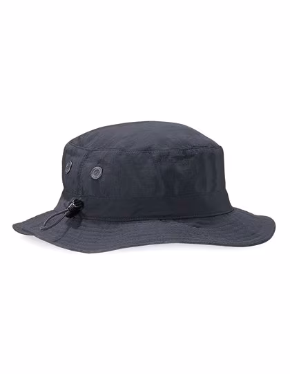 Beechfield Cargo Bucket Hat with UPF50+, Graphite Grey One Size, CB88