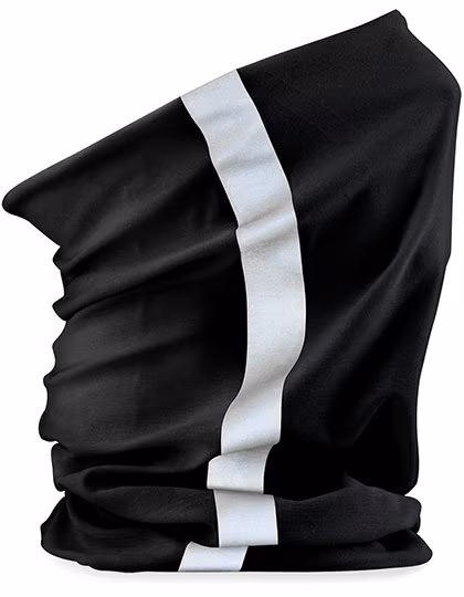Beechfield Morf® Enhanced-Viz Scarf with Reflectors, Black One Size, CB950