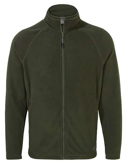 Craghoppers Expert Corey 200 Fleece Jacket made of Recycled Polyester, Dark Cedar Green L, CEA001