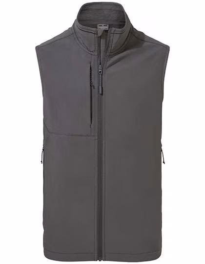 Craghoppers Expert Softshell Weste mit DWR-Oberfläche, Carbon Grey XL, CEB003