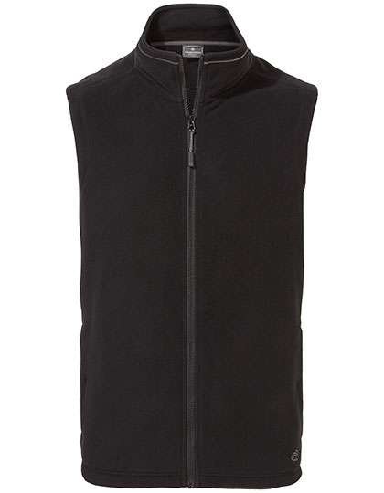 Craghoppers Expert Microfleece-Weste aus recyceltem Polyester, Black XS, CEB007