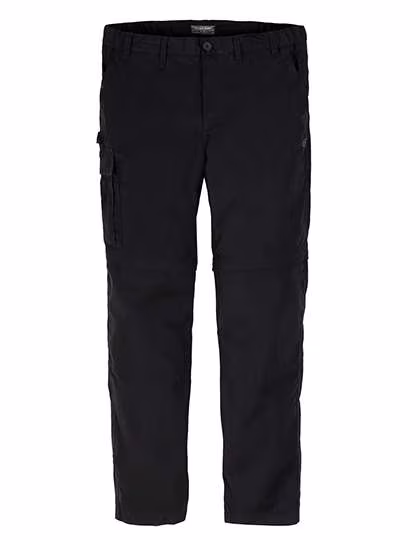 Craghoppers Expert Expert Kiwi Cargo Trousers with Insect Protection, Black 30/33, CEJ001