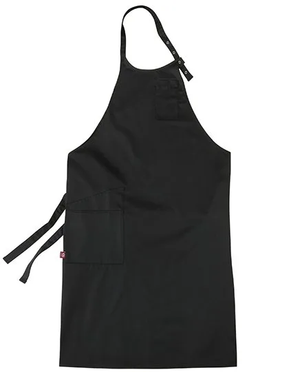 CG Workwear Sommelier Apron Vittoria Classic with Pockets, Black 105 x 75 cm, CGW1135