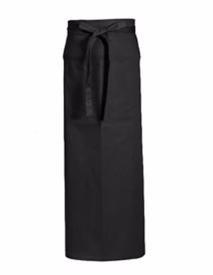 CG Workwear Tablier Bistro Roma 100 x 100 cm, Black 100 x 100 cm, CGW121