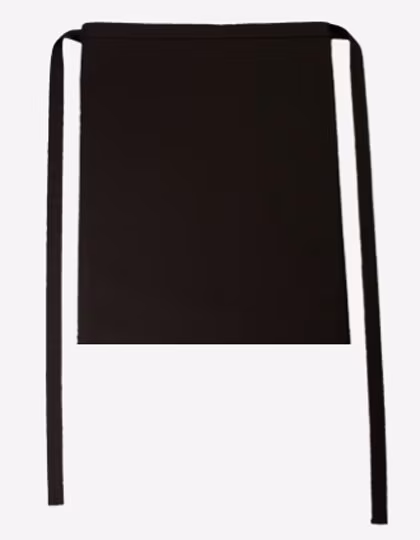 CG Workwear Tablier Bistro Roma 50 x 78 cm, Black 50 x 78 cm, CGW123