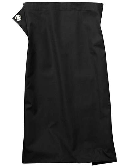 CG Workwear Bistro Apron Pizzone Classic Black 80 x 71 cm (CGW128), CGW128