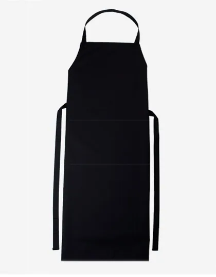 CG Workwear Bib Apron Verona 110 x 75 cm, Black 110 x 75 cm, CGW130