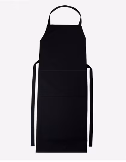 CG Workwear Bib Apron Verona 110 x 75 cm, Black 110 x 75 cm, CGW130