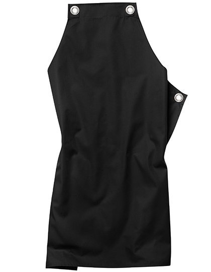 CG Workwear Latzschürze Potenza X Classic, 65% Polyester, Black 90 x 71 cm, CGW141