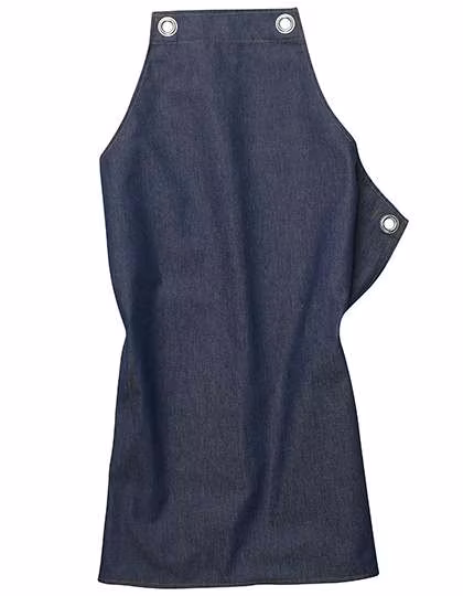CG Workwear Grembiule con pettorina Potenza X Jeans Denim, Denim 90 x 71 cm, CGW141J