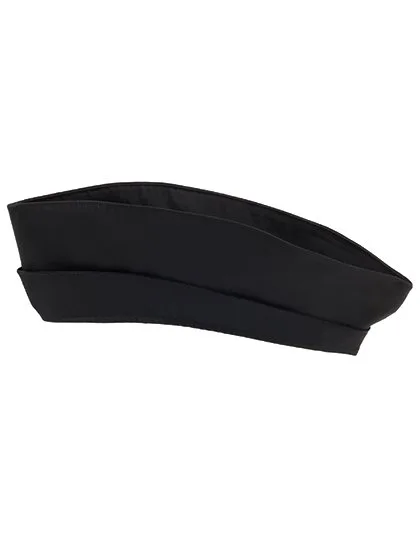 CG Workwear Kochmütze Genove Classic mit Klettverschluss, Black One Size, CGW3305