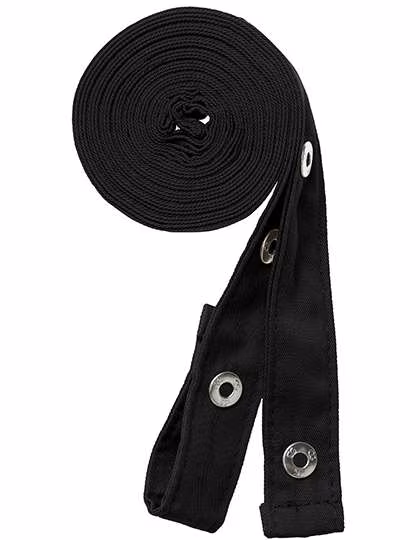CG Workwear Pizzone Classic Gastronomie Bänder Set, Black 130 cm, CGW42128