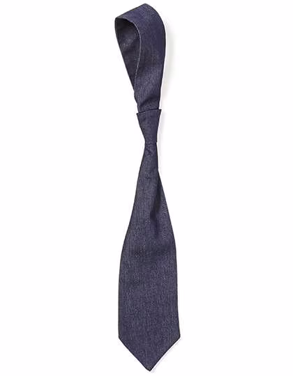 CG Workwear Cravatta corta denim con passante, Denim 100 cm, CGW4350