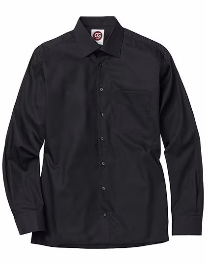 CG Workwear Camicia da Uomo Navelli con stretch, Black S, CGW615